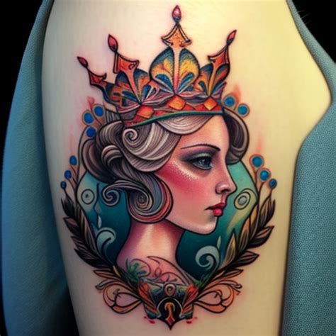 57 Princess Crown Tattoo Ideas - TattooClue.com