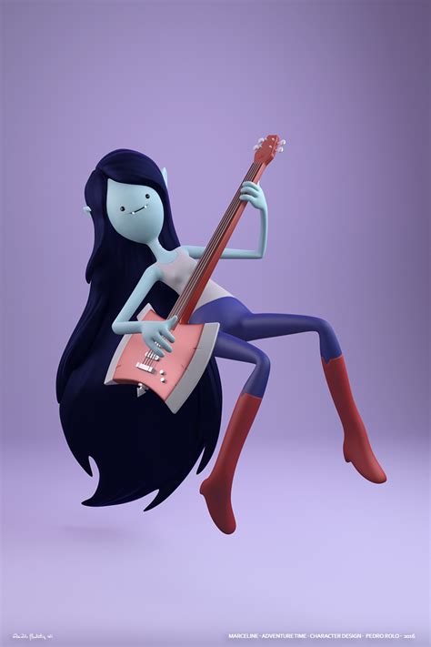 Marceline - Adventure Time - Character Concept on Behance