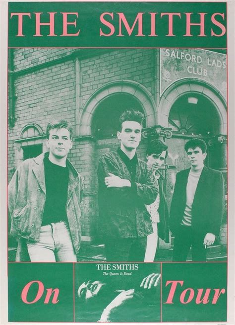 The Smiths concert poster