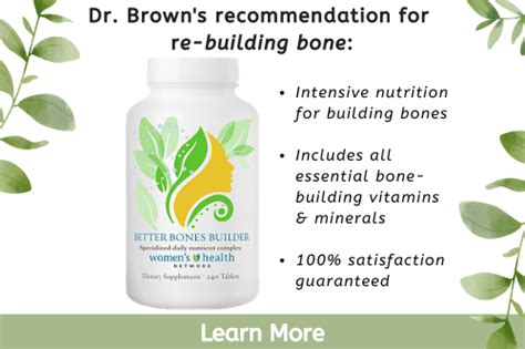 Best Nutrients for Bone Health and Osteoporosis - Women's Health Network