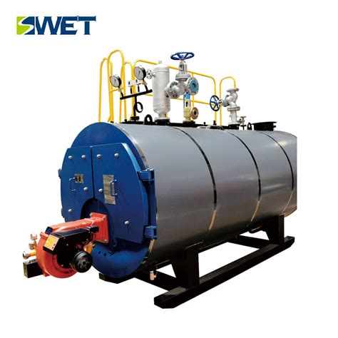 Fully Automatic Gas Fired Steam Boiler , 5 Ton Industrial Electric ...