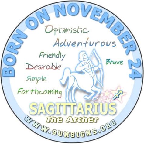 November 24 Birthday Horoscope Personality | Sun Signs