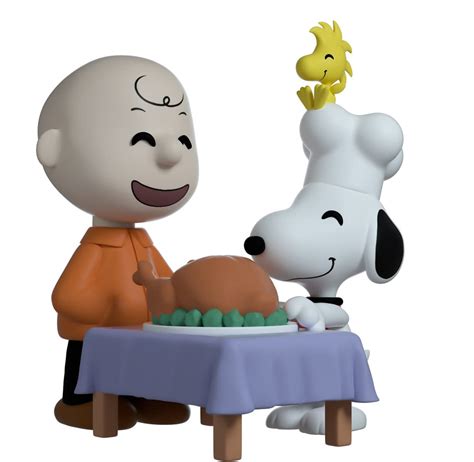 Buy Youtooz Charlie & Snoopy Thanksgiving 3.7" Inch Figure, Collectible ...