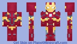 Iron Man Mark 46 | Civil war Minecraft Skin