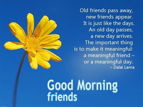 Greeting cards for every day: Good morning message to friends