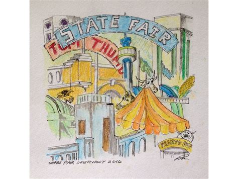 A sketchy look at the Minnesota State Fair | Minnesota Public Radio News