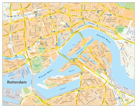 Rotterdam Central Map