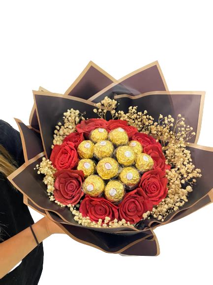 Ferrero Rocher and Rose Bouquet