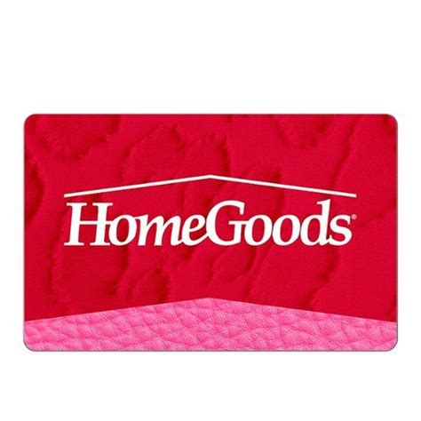 HomeGoods $50 Gift Card [Digital] HomeGoods 50 Digital.com - Best Buy | Grocery store gift card ...