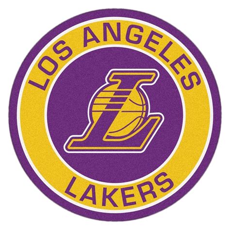 LA Lakers round logo transparent PNG - StickPNG