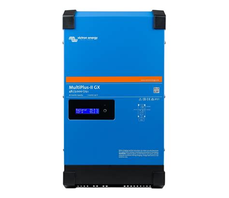 Victron Energy MultiPlus II 48V 5000-70-50 GX Pure Sine Power Inverter Battery Charger - Low ...