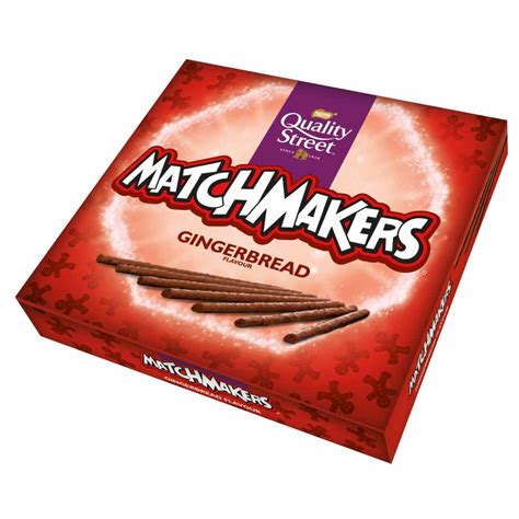 Nestle Quality Street MatchMakers Gingerbread Chocolate Sticks 120g | Wilko