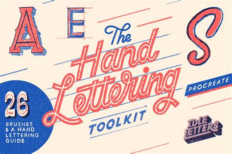 The Hand Lettering Toolkit - Procreate Brushes