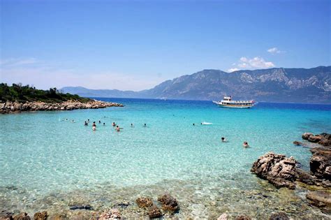 How to swim at the island of Cleopatra in Marmaris