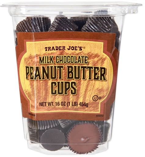 (Pre-Order) Trader Joe's Milk Chocolate Peanut Butter Cups (454g), Food ...