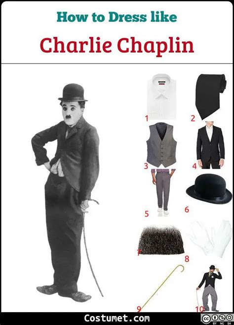 Charlie Chaplin Costume for Halloween