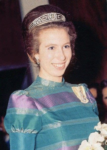 Princess Anne, meander tiara | Princess anne, Royal princess, Lady ann