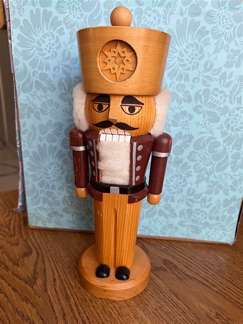 Rare Old Vintage 11 Wooden Christmas Nutcracker Star of - Etsy in 2023 ...