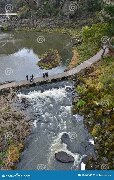 Cataract Gorge reserve editorial photo. Image of pool - 102484601