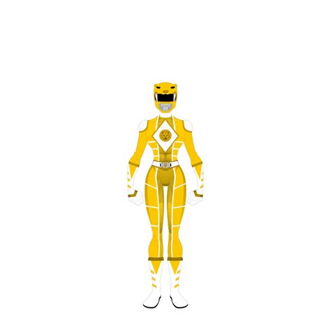 Yellow Ranger New Suit by Bhrunno on DeviantArt