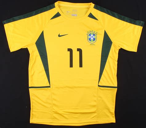 Ronaldinho Signed Brazil Jersey Inscribed "Rio" (Beckett COA ...