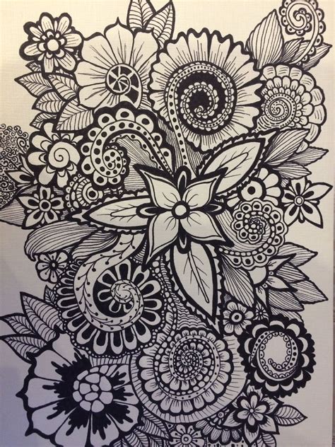 Zentangle Artwork, Doodles Zentangles, Zentangle Patterns, Doodling ...