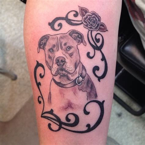 70+ Pitbull Tattoo Designs & Meanings - For the Dog Lovers (2019)