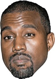 kanye west face PNG image with transparent background | TOPpng