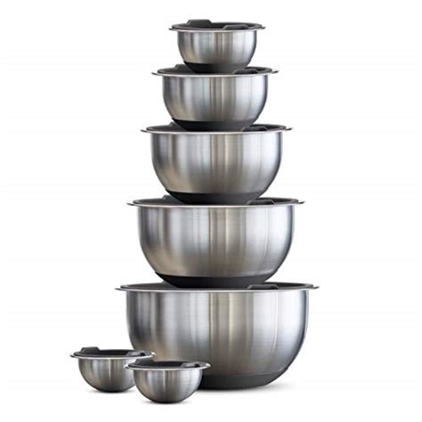 tramontina 80202/507ds mixing bowls, 14 pc, gray - Walmart.com - Walmart.com