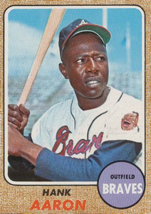 Full Vintage Topps Hank Aaron Baseball Cards Checklist, Gallery, Buying