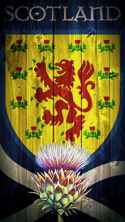 Scottish Flag Wallpaper