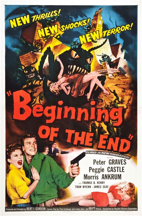 Beginning of the End (1957) - Posters — The Movie Database (TMDb)