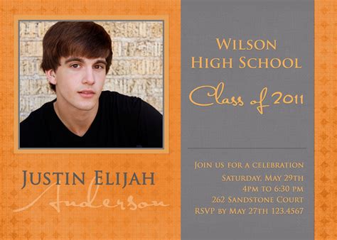 High School College Photo Graduation Announcement Invitation. $17.00, via E… | Graduation ...