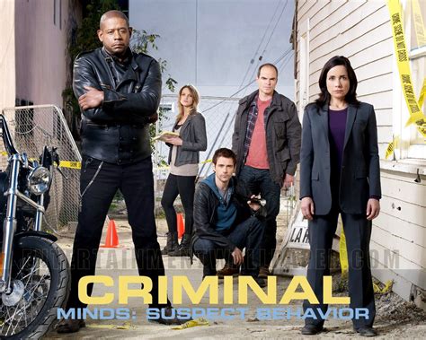 TV Show High Quality Pictures: Criminal Minds: Suspect Behavior TV Show Information And HQ Pictures