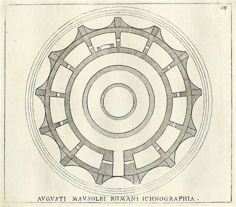 Plan of the Mausoleum of Emperor Augustus Our beautiful pictures are available as Framed Prints ...