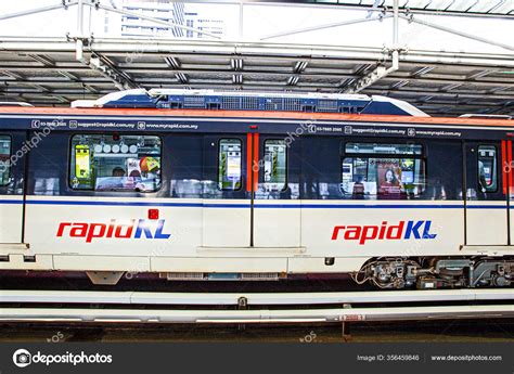 Kuala Lumpur Malaysia January 2020 Malaysia Light Rail Transit Lrt ...