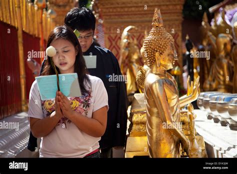 Doi Suthep temple Stock Photo - Alamy