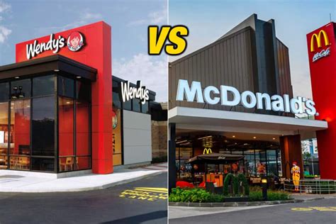 Wendy's Vs. McDonald's In 2024 | What's The Difference - TheFoodXP