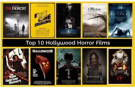 Top 10 Hollywood Horror Movies | Online Tutorials Library List ...