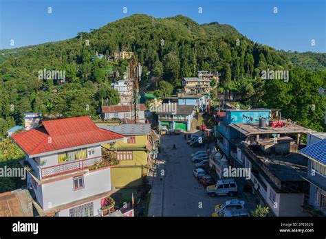 Kaluk, Sikkim, India - 18th October 2016 : Tranquil view of Kaluk, a ...