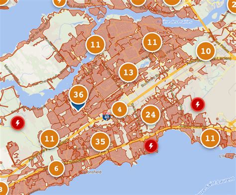 Hydro-Québec's Power Outage Map Shows The Staggering Scale Of The ...