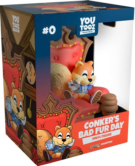 Buy Youtooz Conker's Bad Fur Day 4.8" Vinyl Figure, Official Licensed Collectible from Conkers ...