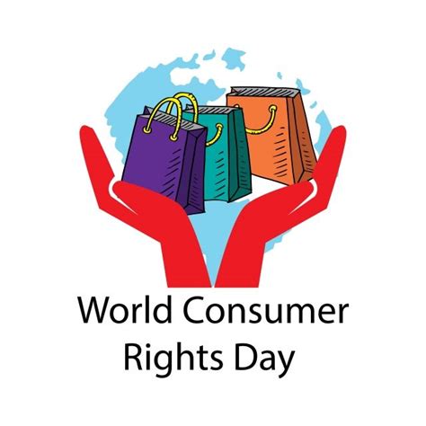 Consumer Rights Day Vector Hd Images, World Consumer Rights Day Poster Design, 15, Badge, Bag ...