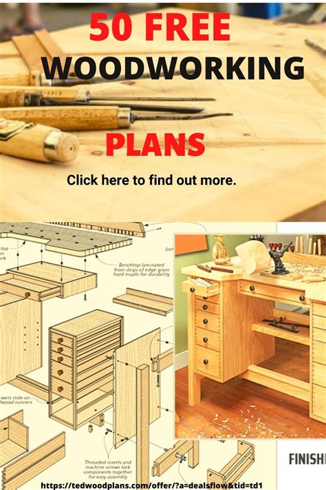 Get 50 Free Woodworking Plans Plus The Art of Woodworking Book Worth $39.95 FREE! | Downloadable ...