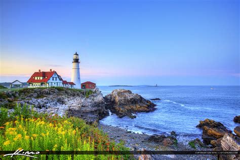 Cape Elizabeth Lighthouse Portland Head Light