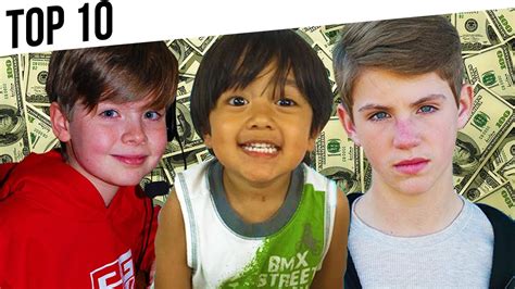 Top 10 RICHEST Youtuber Kids (Jacob Sartorius, MattyBRaps, EvanTubeHD ...