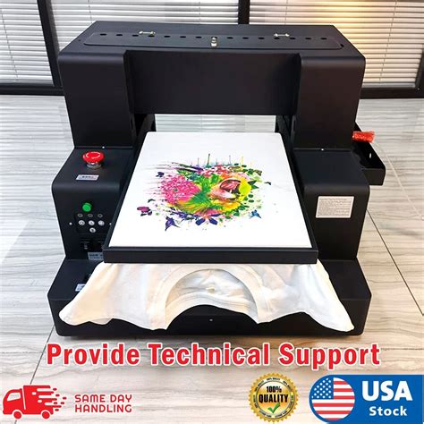 AOK Automatic A3 T-Shirt Printing Machine DTG DTF Printer with vacuum platform | eBay