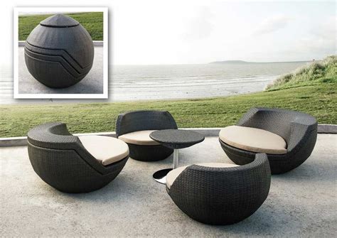 Chic Modern Outdoor Patio set Egg shape VG-654 | Outdoor Furniture Sets