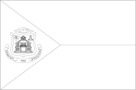 Sint Maarten Flag coloring page - Download, Print or Color Online for Free