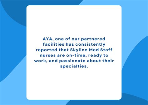 Our Testimonials — Skyline Med Staff